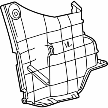 Toyota 52591-08050 Side Shield