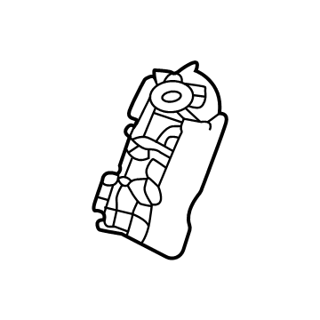 Toyota 52157-08020 Upper Retainer