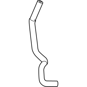 Toyota 16283-25170 Water Outlet Hose