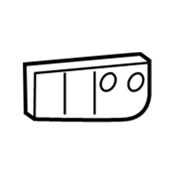 Toyota 67927-12060 Door Shell Cushion