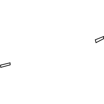 Toyota 76819-10010 Finish Molding Seal
