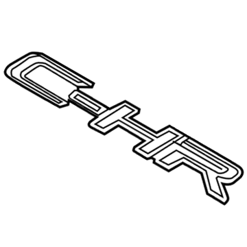 Toyota 75442-10340 Nameplate