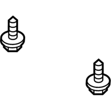 Toyota 90159-A0053 Release Cable Screw