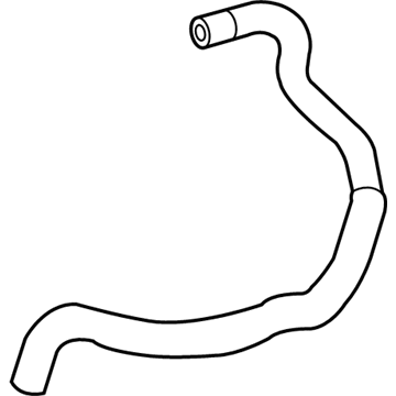 16282-31050 Toyota Water Hose Illustration 1 of 1