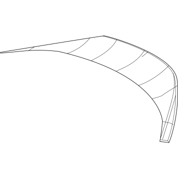 Toyota PZ332-18016-A0 Spoiler Assembly