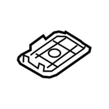64715-06060-C0 Toyota Access Cover, Driver Side Illustration 1 of 1
