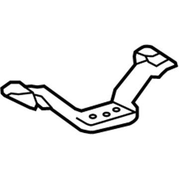 58995-06140 Toyota Center Console Mount Bracket Illustration 1 of 1