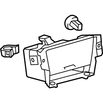 58804-06370 Toyota Upper Console Illustration 1 of 1