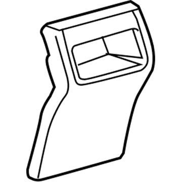 58903-06091-A0 Toyota End Panel, Rear Illustration 1 of 1