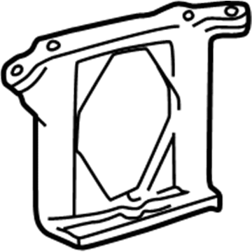 Toyota 12316-20020 Side Mount Bracket