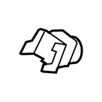 Toyota 53879-0R010 Bumper Cover Retainer