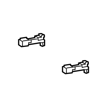 Toyota 72125-0R010 Seat Adjuster Rear Cover