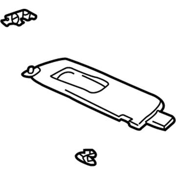 Toyota 74310-0C110-B1 Sunvisor
