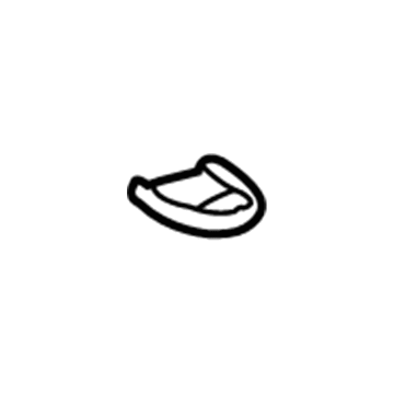 81241-0C010 Toyota Map Lamp Lens, Passenger Side Illustration 1 of 1