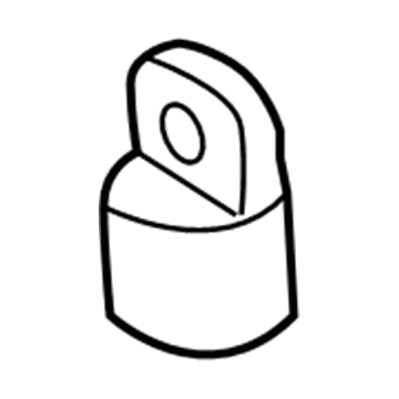 51942-28010 Toyota Spare Tire Retainer Handle, Rear Illustration 1 of 1
