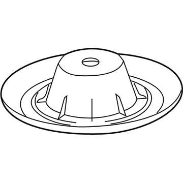 51938-0E010 Toyota Cover, Spare Wheel Carrier Lock Spring Illustration 1 of 1