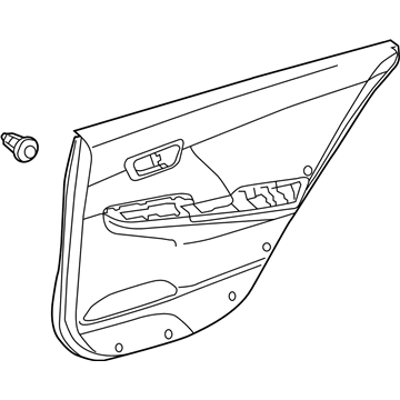 Toyota 67630-06780-27 Door Trim Panel