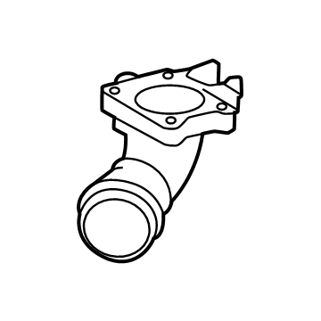 Toyota 17030-25020 Connector Tube