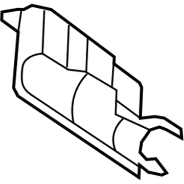 Toyota 44243-33011 Heat Deflector