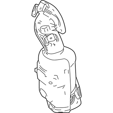 Toyota 17150-0P331 Exhaust Manifold