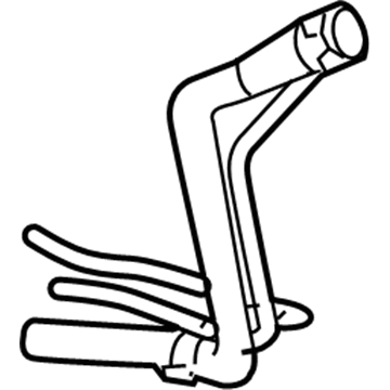 77201-52270 Toyota Filler Neck, Upper Illustration 1 of 1