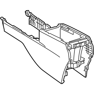 58910-06170-A0 Toyota Center Console, Rear Illustration 1 of 1