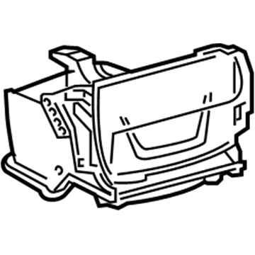 58804-06241 Toyota Upper Console Illustration 1 of 1