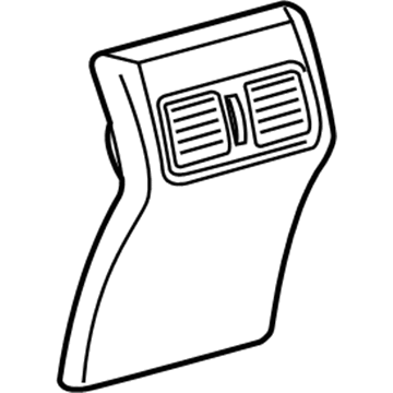 58903-06390-A0 Toyota End Panel, Rear Illustration 1 of 1