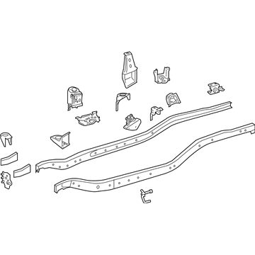 Toyota 51001-0C435 Frame Assembly