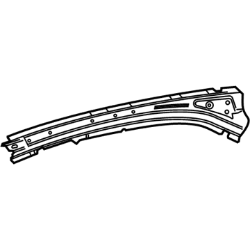 Toyota 61075-33030 Rail Reinforcement