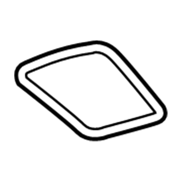 58843-02080 Toyota Trim Bezel, Upper Illustration 1 of 1