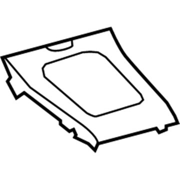 55420-02380 Toyota Shift Panel Illustration 1 of 1