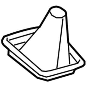 58808-12300-B0 Toyota Shift Boot, Gray Illustration 1 of 1