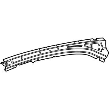 Toyota 61075-AQ010 Rail Reinforcement