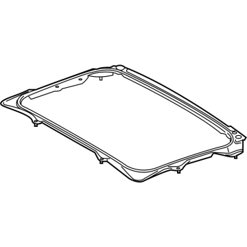 Toyota 63142-06140 Sunroof Reinforcement