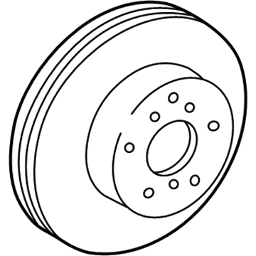 Toyota Avalon Brake Rotor - 43512-33042
