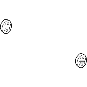 Toyota 17565-0P041 Center Pipe Insulator