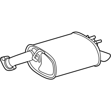 Toyota 17440-F0112 Muffler