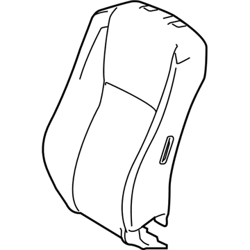 Toyota 71552-0E090 Seat Back Pad
