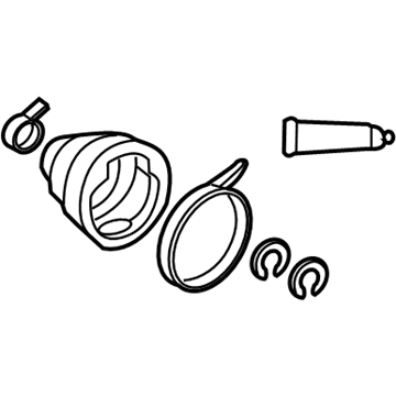 Toyota 04438-02190 Inner CV Joint Boot