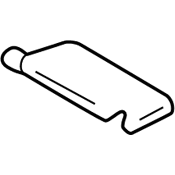Toyota 74320-35590-B0 Sunvisor