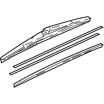 Toyota 85242-F4010 Wiper Blade