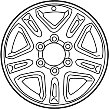 Toyota 42611-AF120 Wheel, Alloy