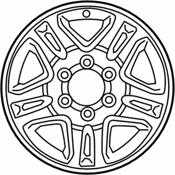 Toyota 42611-AF120 Wheel, Alloy