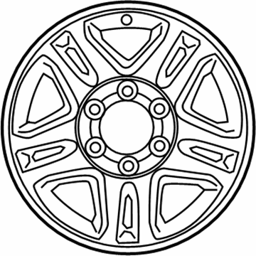 Toyota 42611-AF120 Wheel, Alloy