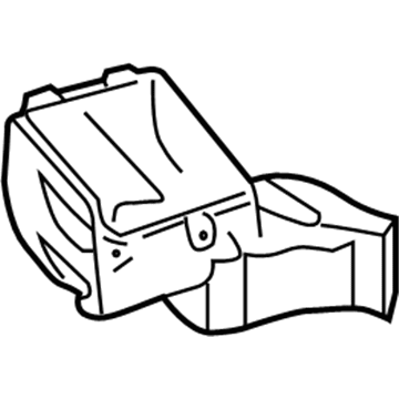 Toyota 87211-04070 Lower Duct