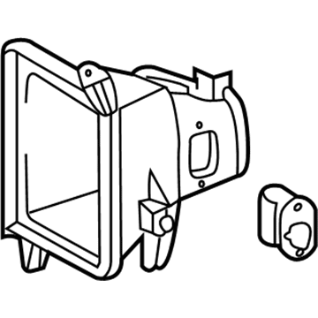 Toyota 87211-04061 Side Duct