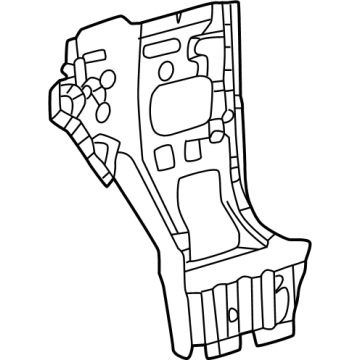 Toyota 61105-60030 Inner Hinge Pillar