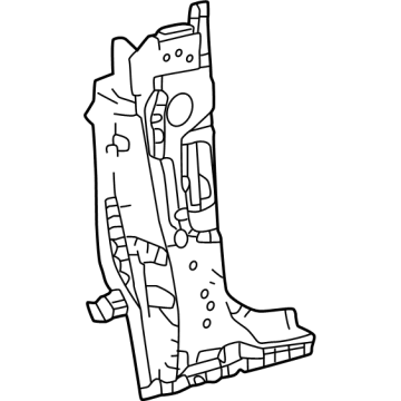 Toyota 61108-60130 Lower Pillar Reinforcement