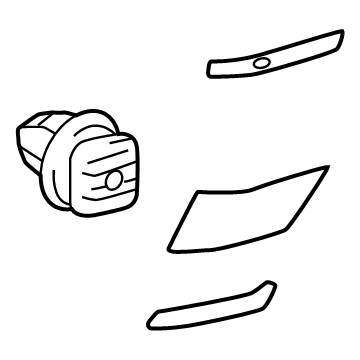 Toyota 60117-60040 Pillar Trim